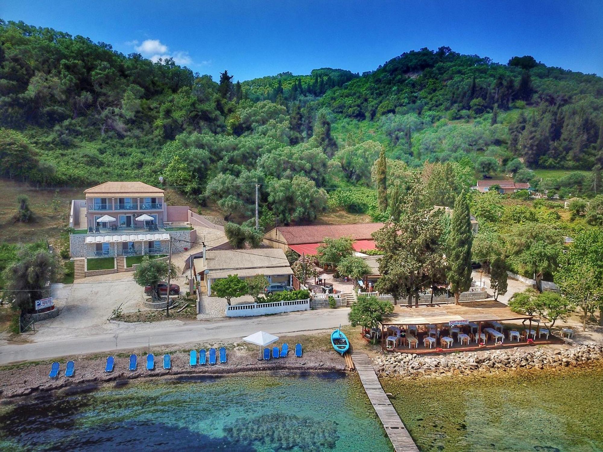 Villa Boukari Beach Mpoukaris Eksteriør bilde